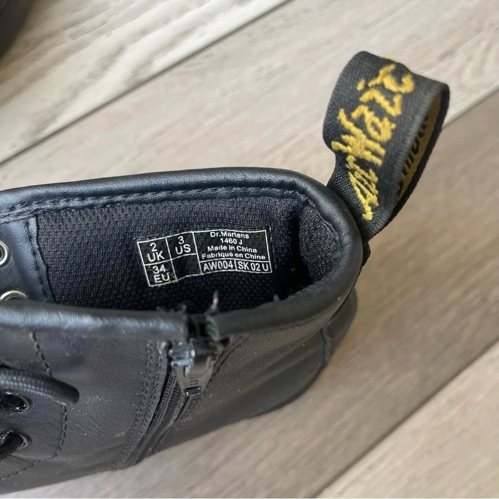 Dr. Martens Black Lace-Up Boots